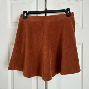 Orange Circle Skirt